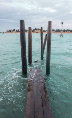 Venedik İskelesi, İtalya, Kasım 2018