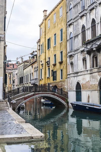 Puente Venecia Noviembre Lluvioso 2018 — Foto de Stock