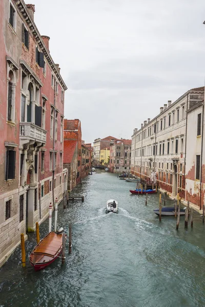 Uno Los Canales Venecia — Foto de Stock