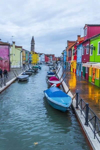 Buranové Barvy Benátky Itálie — Stock fotografie