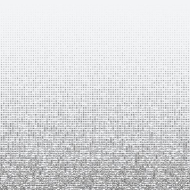 Beyaz arkaplanda yarım ton noktalar