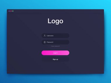 Ekranlar ve web kavramı vektör çizimi