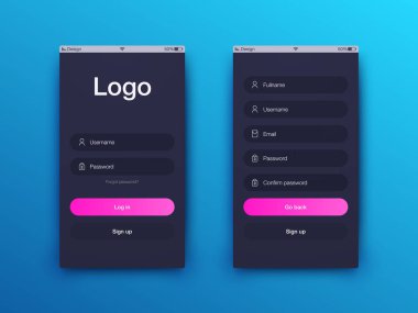 Ekranlar ve web kavramı vektör çizimi