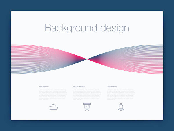 Futuristic user interface. UI Technology background vector