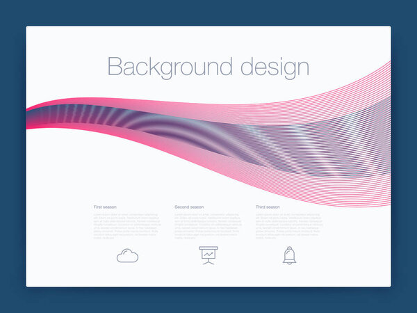 Futuristic user interface. UI Technology background vector