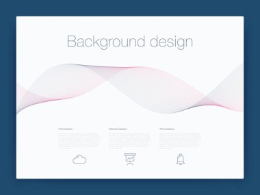 Fütüristik Kullanıcı arabirimi. UI teknoloji arka plan vektör
