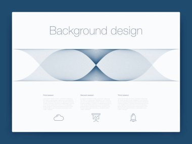 Fütüristik Kullanıcı arabirimi. UI teknoloji arka plan vektör