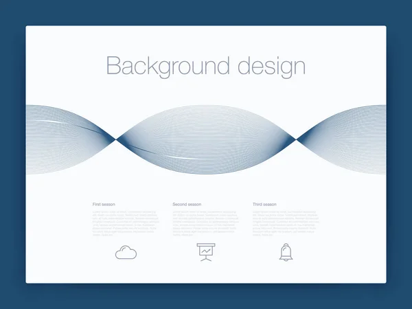 Futuristische gebruikersinterface. UI technologie achtergrond vector — Stockvector