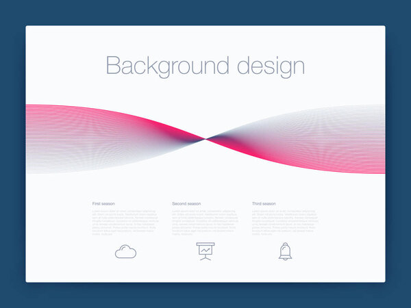 Futuristic user interface. UI Technology background vector
