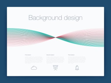 Fütüristik Kullanıcı arabirimi. UI teknoloji arka plan vektör