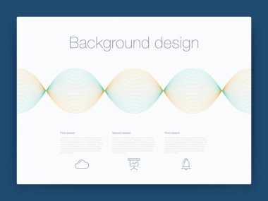 Fütüristik Kullanıcı arabirimi. UI teknoloji arka plan vektör