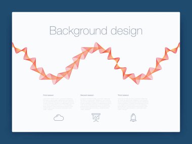Fütüristik Kullanıcı arabirimi. UI teknoloji arka plan vektör