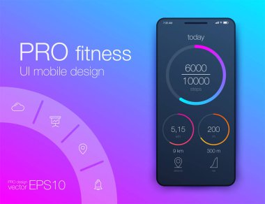Cep telefonu kullanma analytics için. Hisse senedi vektör