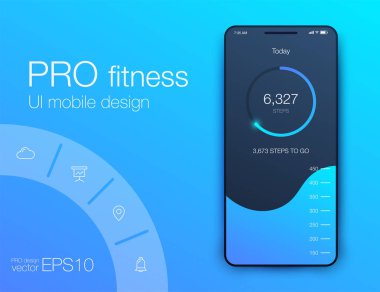 Cep telefonu kullanma analytics için. Hisse senedi vektör