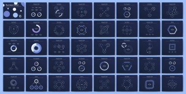 İş illüstrasyonu için infografik vektör broşür üyrã1/4cÃ1/4 elemanlarÄ±