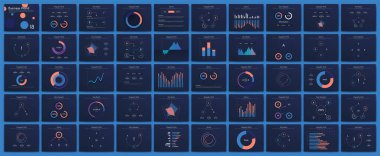 İş illüstrasyonu için infografik vektör broşür üyrã1/4cÃ1/4 elemanlarÄ±