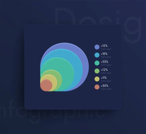 Infográficos Gráficos Vetoriais Modelo Para Criação Aplicações Web Layout Fluxo — Vetor de Stock