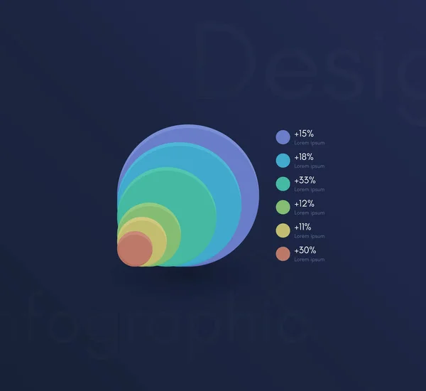 Infográficos Gráficos Vetoriais Modelo Para Criação Aplicações Web Layout Fluxo — Vetor de Stock