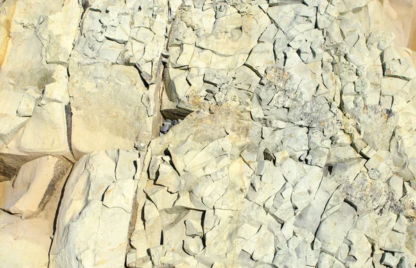 Fondo Textura Modelada Piedra Fracturada Gris Primer Plano — Foto de Stock