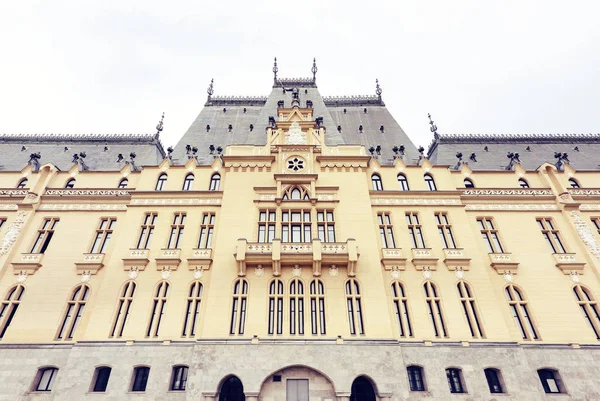 Der Palast Der Kultur Der Iasi Fassade Rumänien — Stockfoto