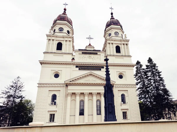 Arhitecture Igreja Metropolitana Iasi Roménia — Fotografia de Stock