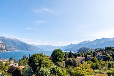 Oda dağlardan ile Como Gölü. Bellagio, İtalya