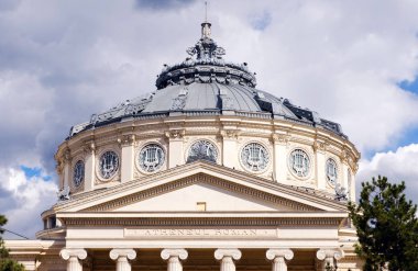 Bükreş, Romanya Romen Athenaeum tiyatro cephe