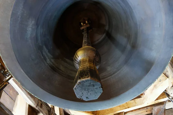 Une Vieille Cloche Sommet Cathédrale Notre Dame Paris Paris France — Photo