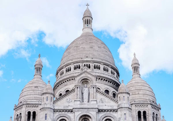Close Shot Naar Sacre Coeur Basiliek Parijs Prachtige Architectuur Van — Stockfoto
