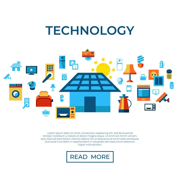 Digital Vector Inalámbrico Inteligente Digital Casa Iconos Simples Infografías Estilo — Archivo Imágenes Vectoriales