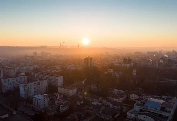 Stefan cel mare bulevar central al amanecer — Foto de Stock