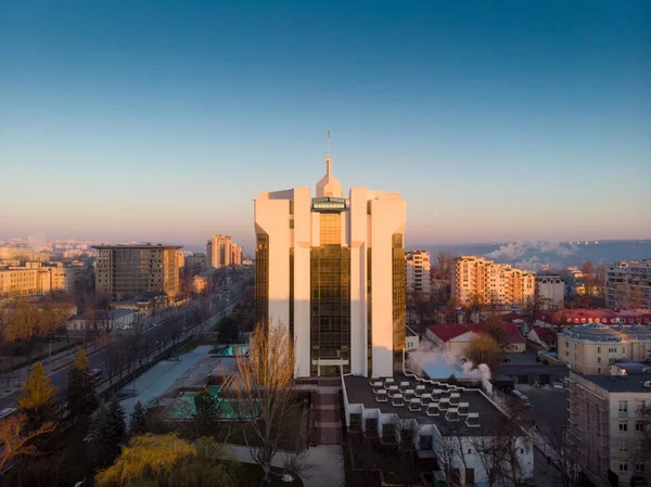 Edificio de la Presidencia con al amanecer — Foto de Stock