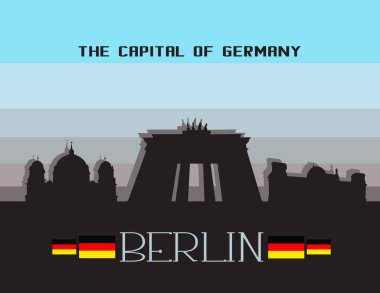 Berlin şehir infographics