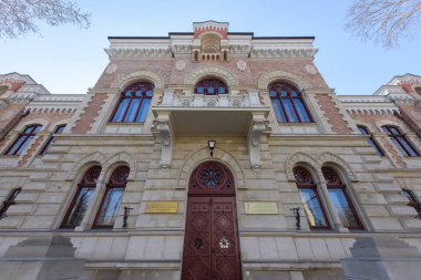 Ulusal sanat müzesinin klasik tarzdaki iç tasarımı