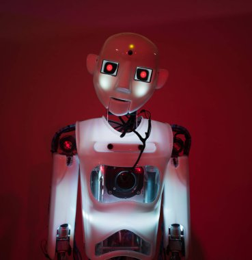 insan şeklinde bir robot