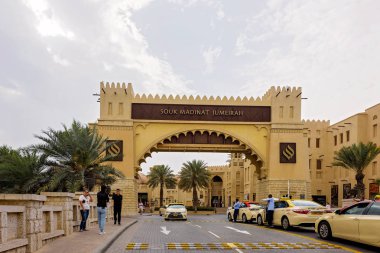 madinat jumeirah otelinin görünümü