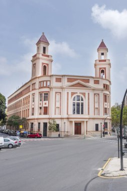 Valencia gotik mimarisini gösteren gül yapımı