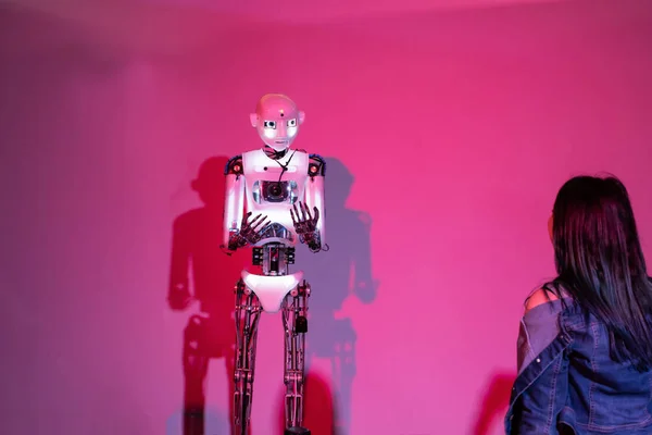 Robot de inteligencia artificial en Innovatic Fest —  Fotos de Stock
