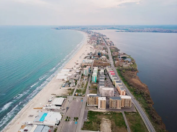 Het strand van Mamaia — Stockfoto