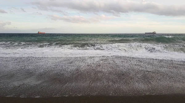 Savona sea before storm