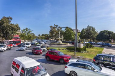 Valencia, İspanya yollarında ortalama araç trafiği