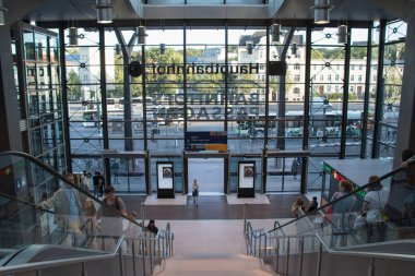 Bahnhofspassagen alışveriş merkezinin iç