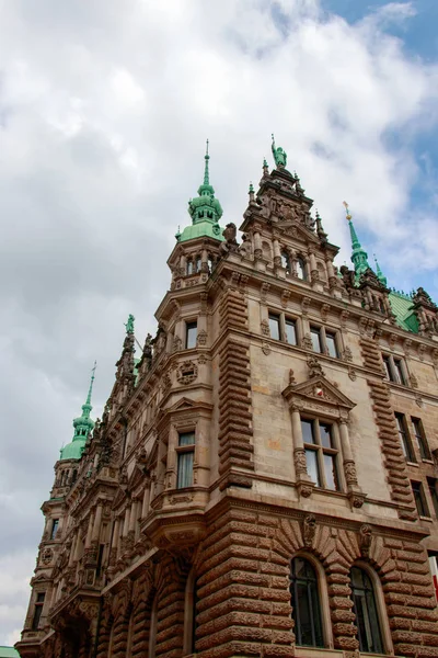 Hamburger Rathaus — Stockfoto