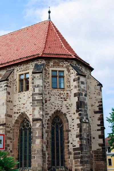 Façade de la cathédrale de Magdebourg — Photo