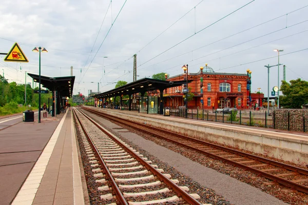 Uelzen vasútállomás — Stock Fotó