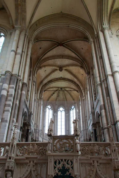 Interiér katedrály v Magdeburgu — Stock fotografie