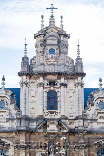 Een kerk van grote markt Brussel, België — Stockfoto