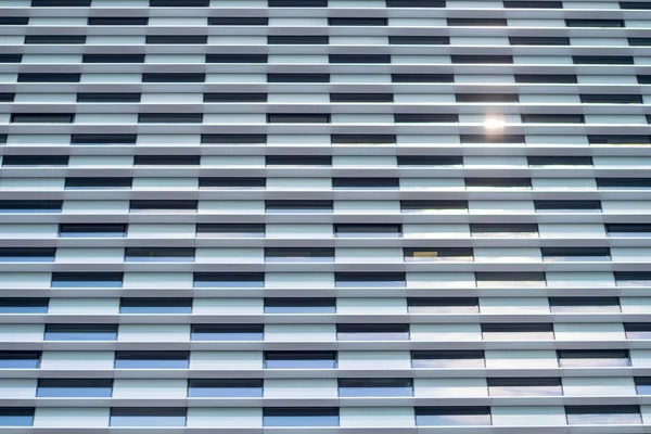 Arquitetura de estilo moderno com ilusões geométricas — Fotografia de Stock