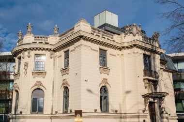 BUCHAREST, ROMANIA - 9 HAZİRAN, 2020: Iqos 'tan Event Pavilion Qreator