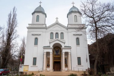 BUCHAREST, ROMANIA - 9 HAZİRAN, 2020: Aziz Nicholas 